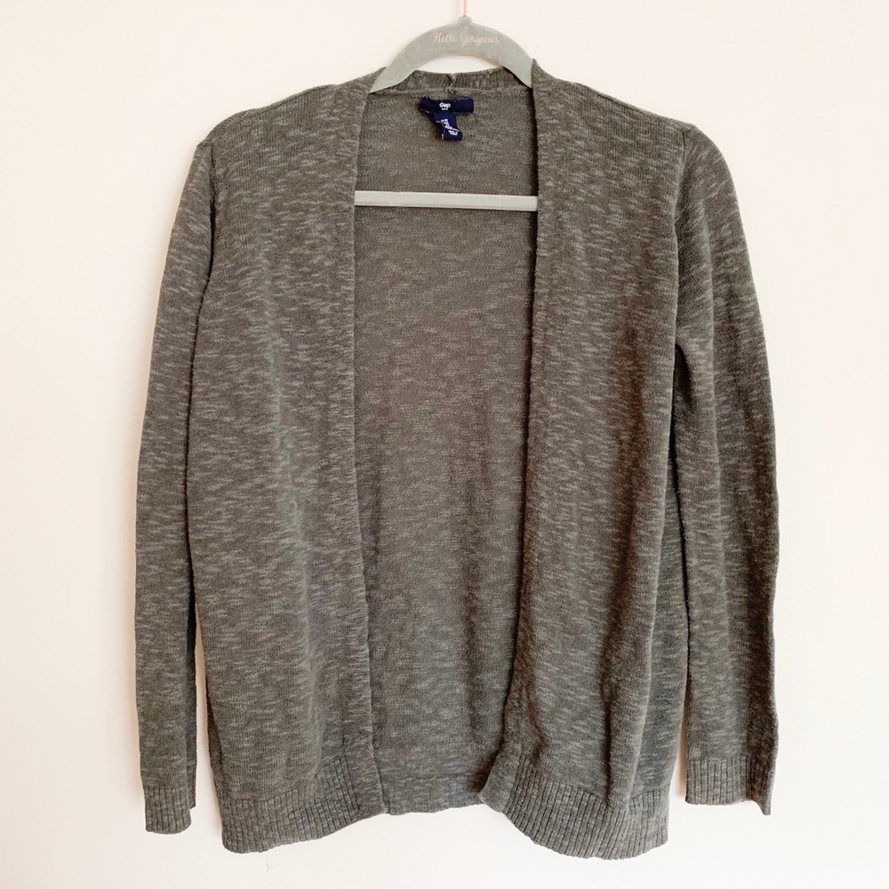 Army Green Cardigan
